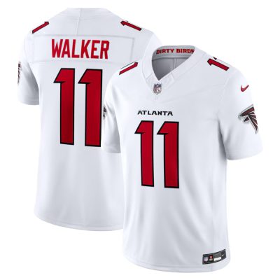 Youth Atlanta Falcons #11 Jalon Walker Nike White Vapor F.U.S.E. Sewn Down Limited Jersey