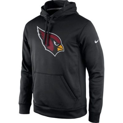 Men's Arizona Cardinals  Black Practice Performance Pullover Hoodie