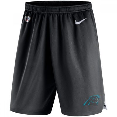 Men's Carolina Panthers  Black Knit Performance Shorts