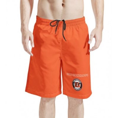 Men's Cincinnati Bengals Orange NFL Shorts