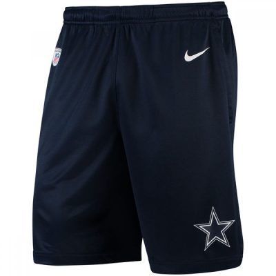Men's Dallas Cowboys  Navy Knit Performance Shorts