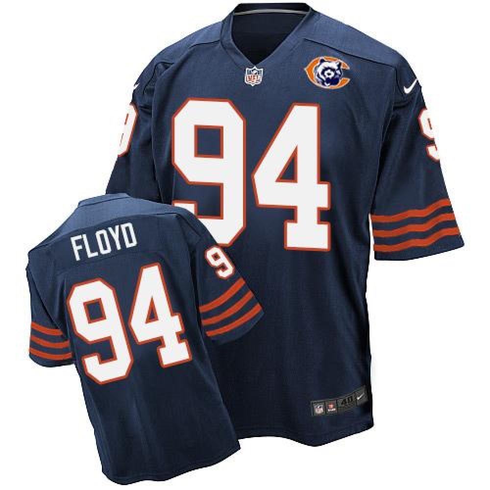 Bears #94 Leonard Floyd Navy Blue Throwback Men's Stitched NFL Elite Jersey