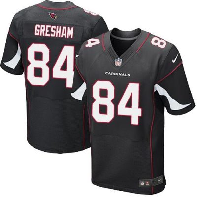 Cardinals #84 Jermaine Gresham Black Alternate Men's Stitched NFL Elite Jersey