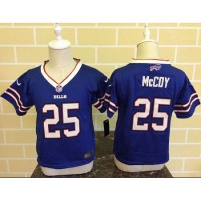 Toddler  Bills #25 LeSean McCoy Royal Blue Team Color Stitched NFL Elite Jersey