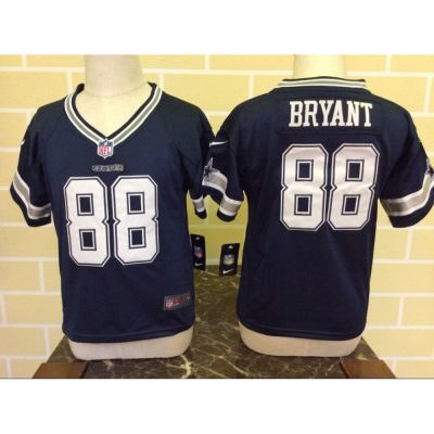 Toddler  Dallas Cowboys #88 Dez Bryant Blue Stitched NFL Jersey