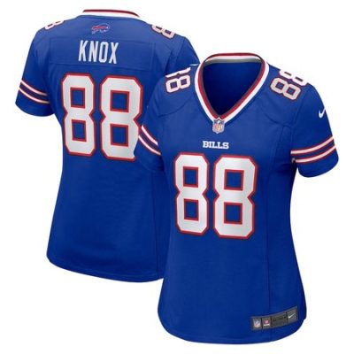 Women's Buffalo Bills #88 Dawson Knox  Royal Game Jersey