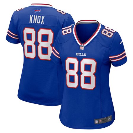 Women's Buffalo Bills #88 Dawson Knox Royal Game Jersey