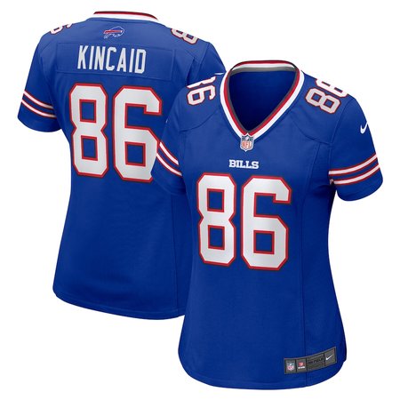 Women's Buffalo Bills #86 Dalton Kincaid Royal Home Game Jersey