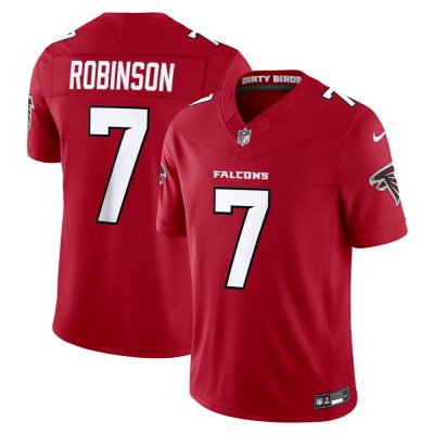 Youth Atlanta Falcons #7 Bijan Robinson Nike Red Vapor F.U.S.E. Sewn Down Limited Jersey