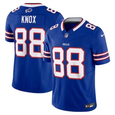 Men's Buffalo Bills #88 Dawson Knox  Royal Vapor F.U.S.E. Limited Jersey
