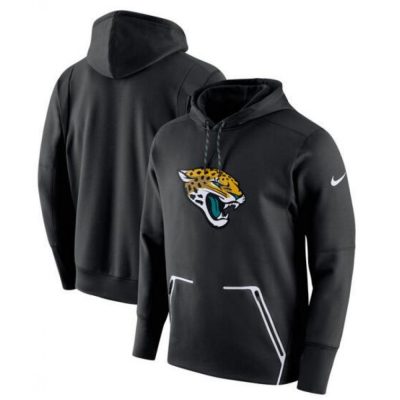Men's  Jacksonville Jaguars Black Champ Drive Vapor Speed Pullover Hoodie